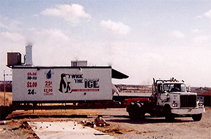 ice machine on a truck